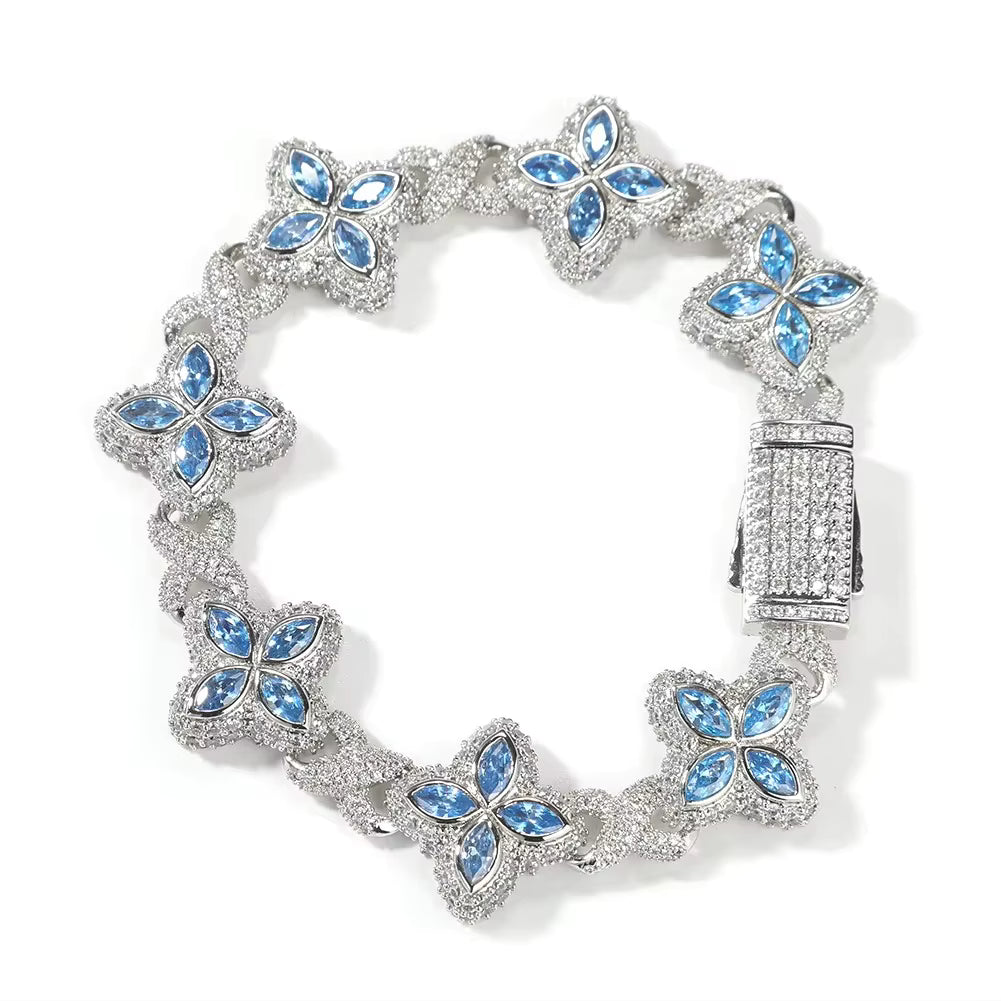 Luxury Flower Star Shape Bracelet