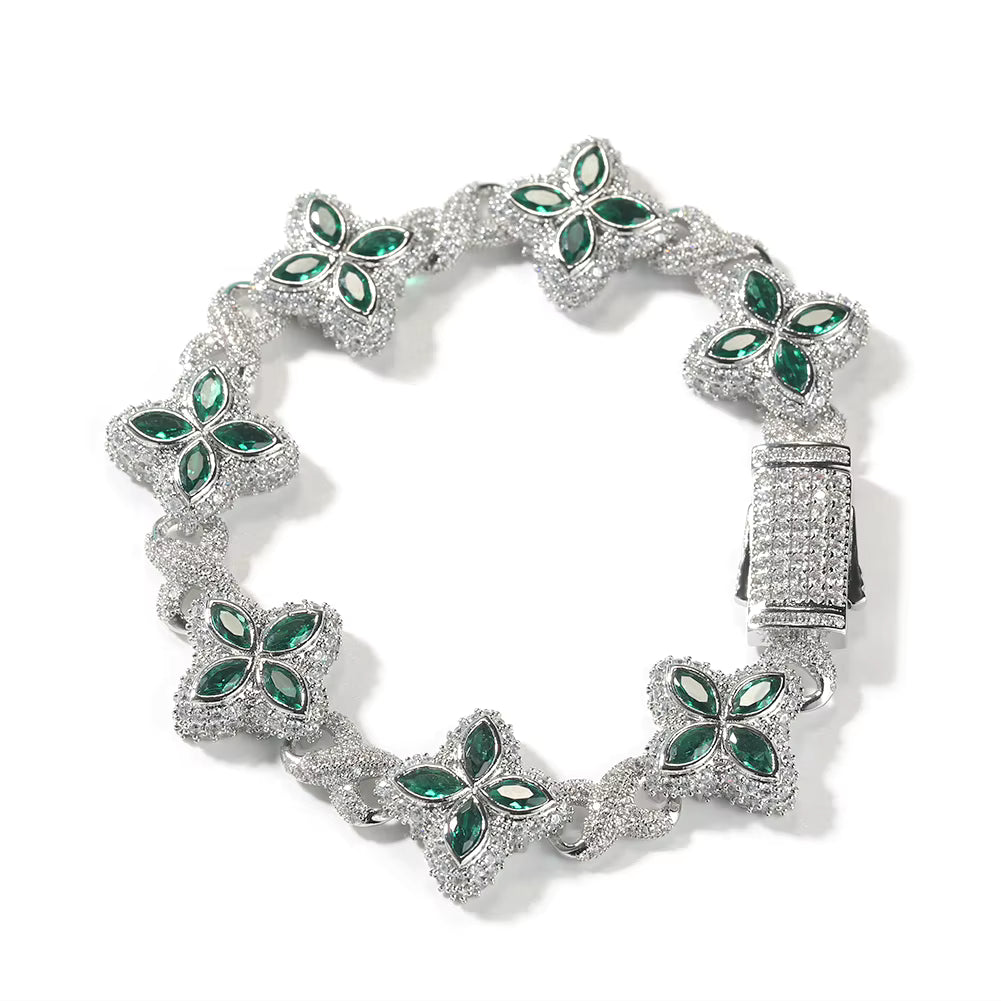 Luxury Flower Star Shape Bracelet